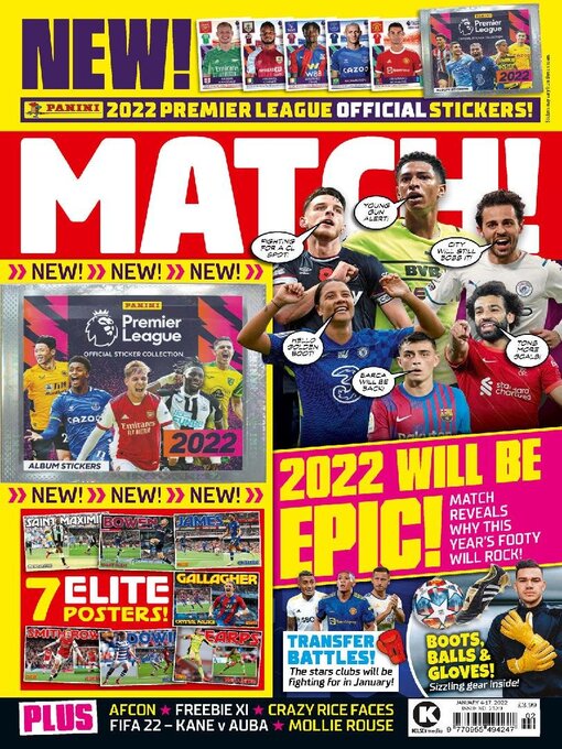 Cover image for MATCH!: Jan 04 2022